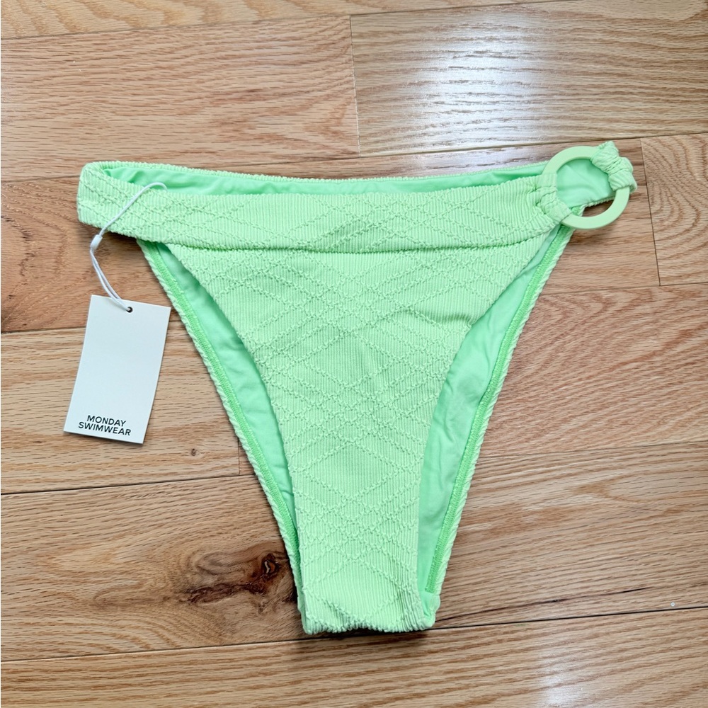 Monday Swimwear Antigua Bottom - Honeydew